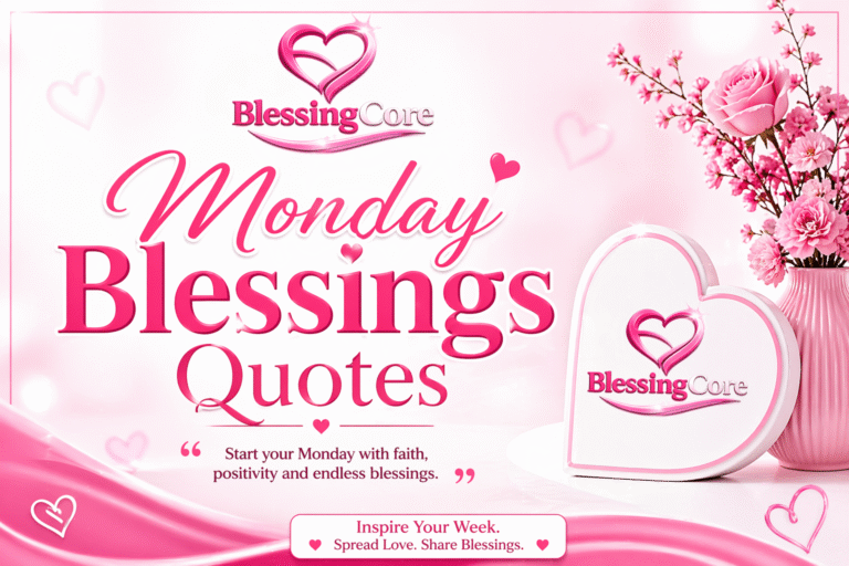Monday Blessings Quotes