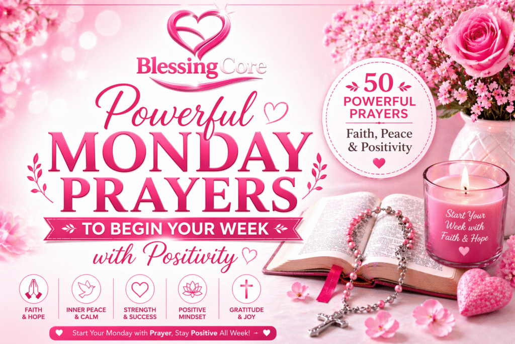 50 Powerful Monday Prayers to Begin Your Week with Positivity