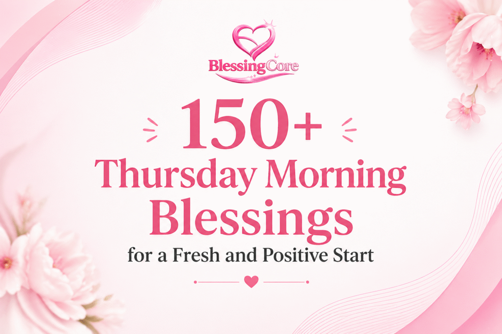 150+ Thursday Morning Blessings for a Fresh and Positive Start