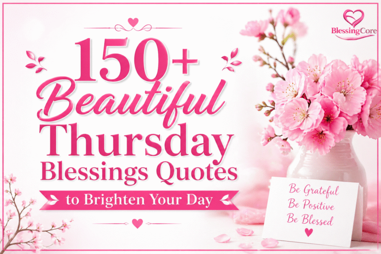 Beautiful Thursday Blessings Quotes
