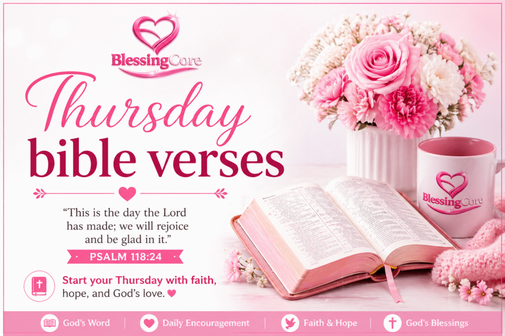 60+ Powerful Thursday Bible Verses to Inspire Your Day