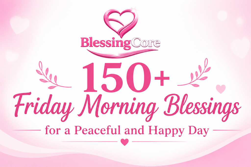 150+ Good Morning Friday Blessings: Wishes, Images & Prayers
