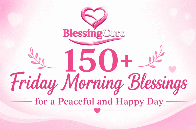 Good Morning Friday Blessings