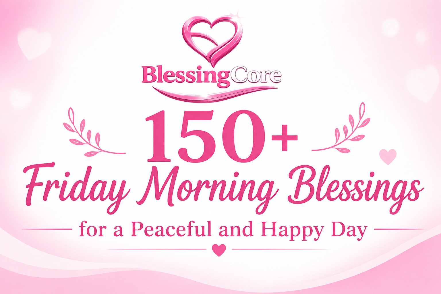 Good Morning Friday Blessings