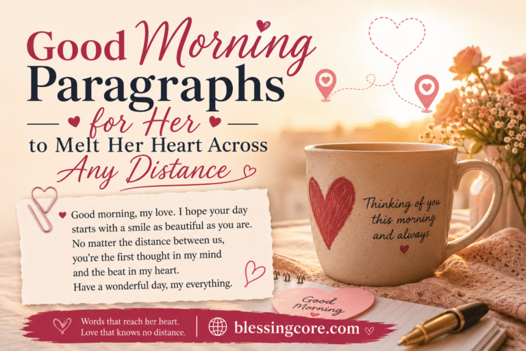 good morning paragraphs