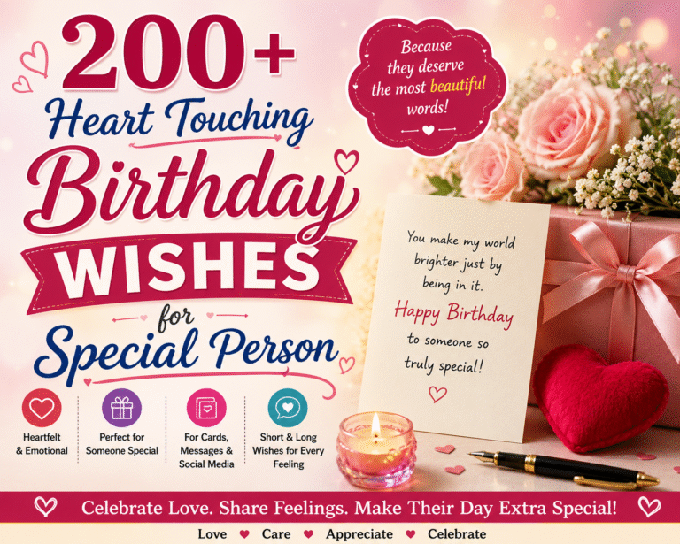 Birthday Wishes for Special Person