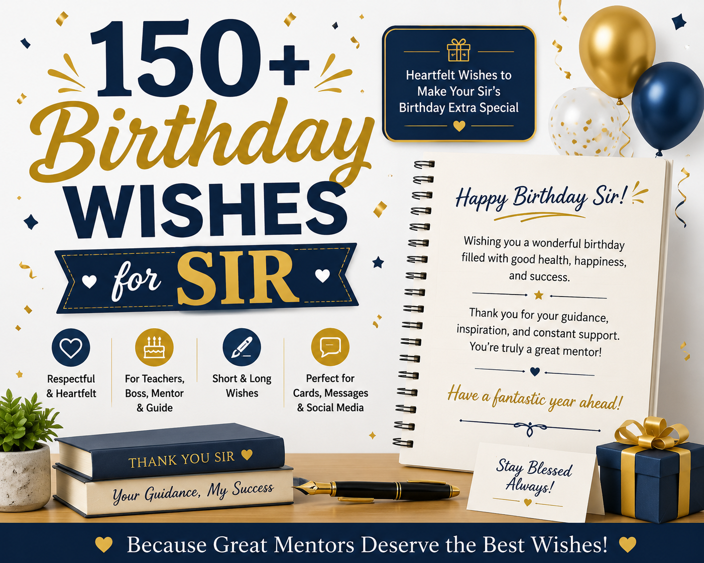 Birthday Wishes for Sir