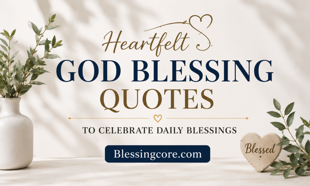 God Blessing Quotes