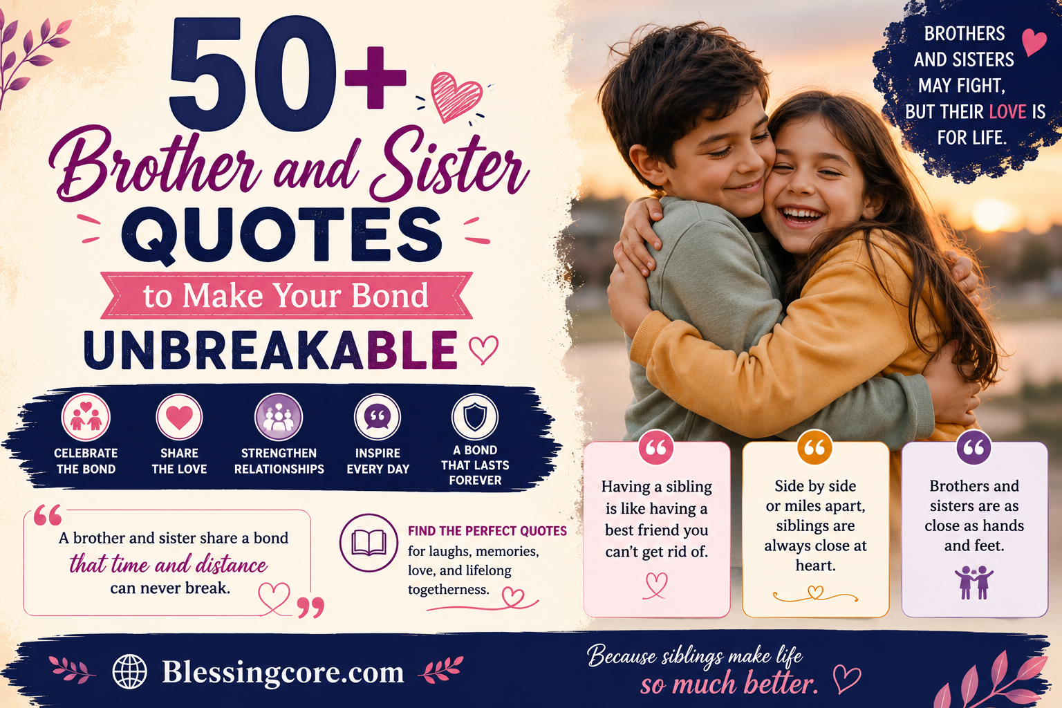 Brother and Sister Quotes