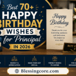 Happy Birthday Wishes for Principal