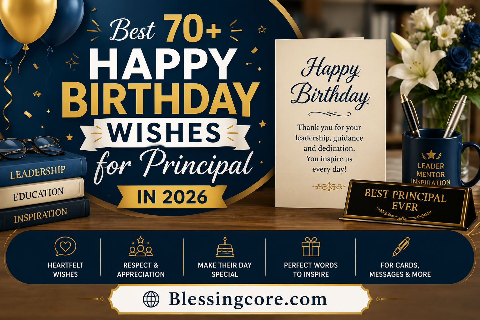 Happy Birthday Wishes for Principal