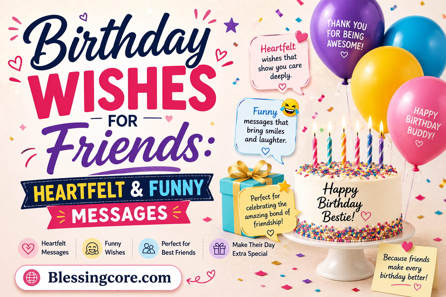 Birthday Wishes for Friends