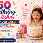 Birthday Wishes for Your Child