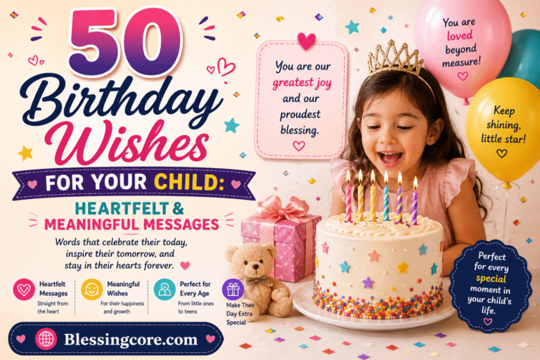 Birthday Wishes for Your Child