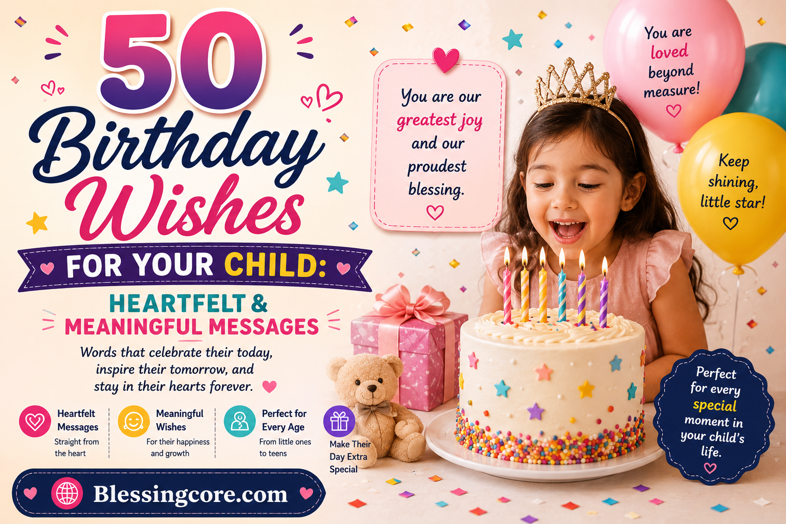 Birthday Wishes for Your Child