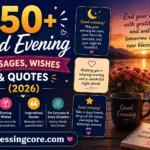 Good Evening Messages