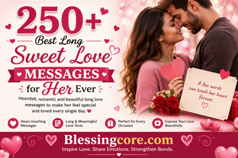 Long Sweet Love Messages