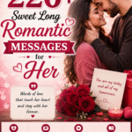Sweet Long Romantic Messages
