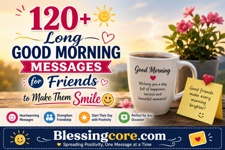 long good morning message