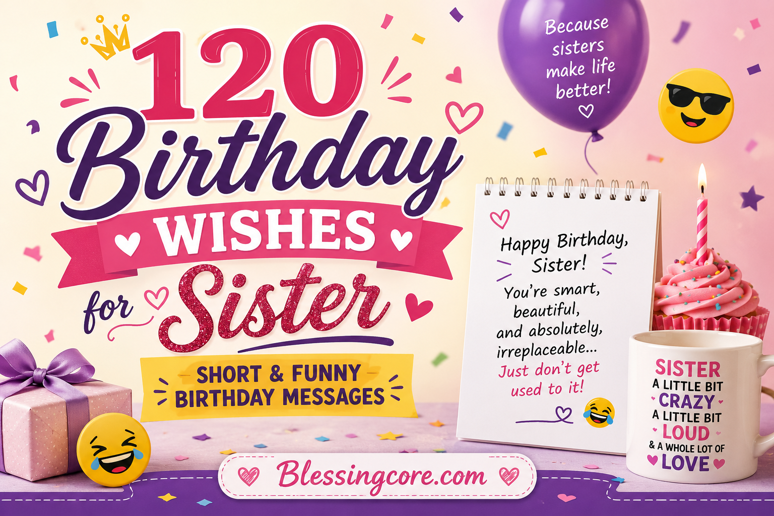 Birthday Wishes for Sister