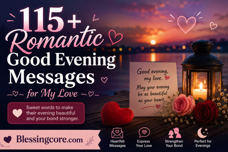 Good Evening Messages for My Love