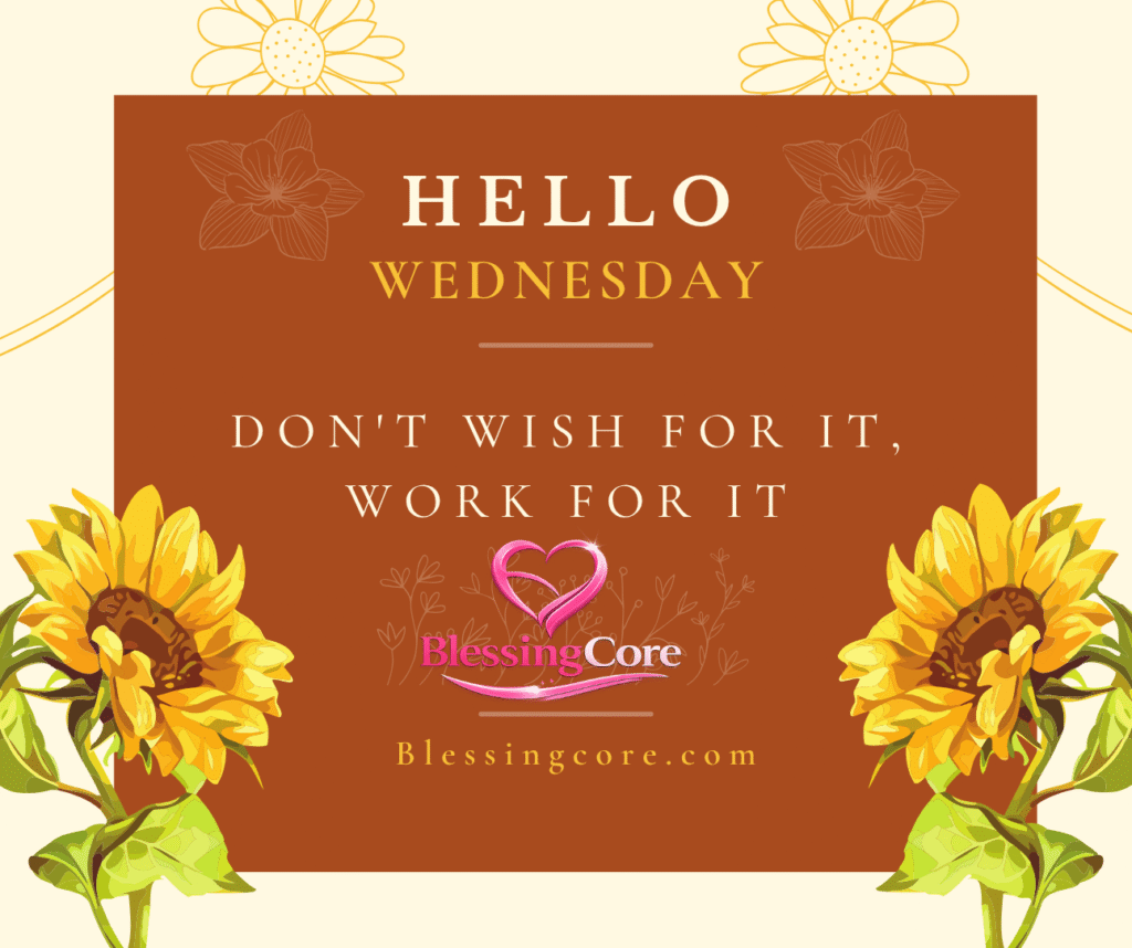 Wednesday Morning Blessings