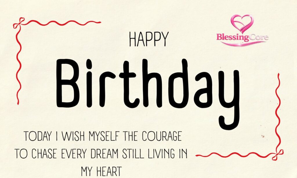 Birthday Wishes for Myself 