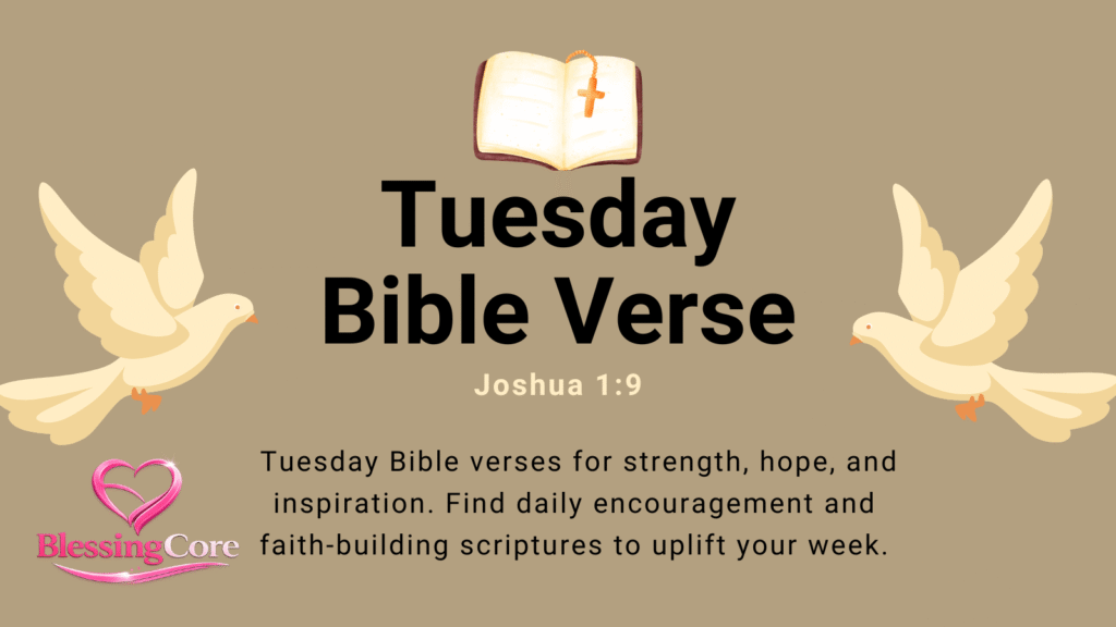 Tuesday Bible Verses