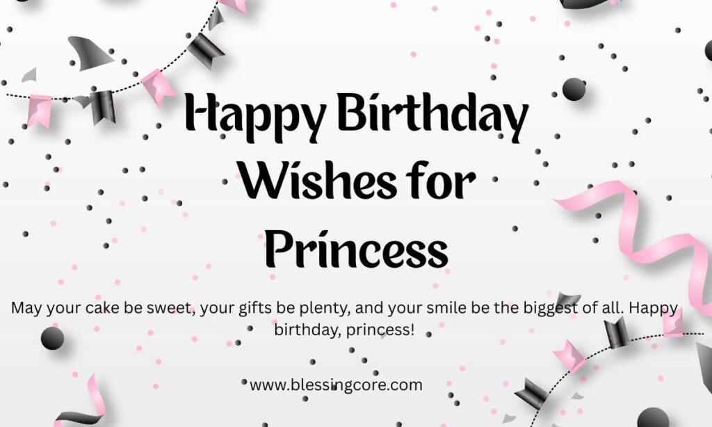 Happy Birthday Wishes for Princess