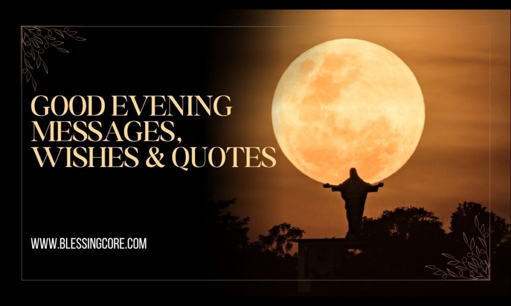 Good Evening Messages