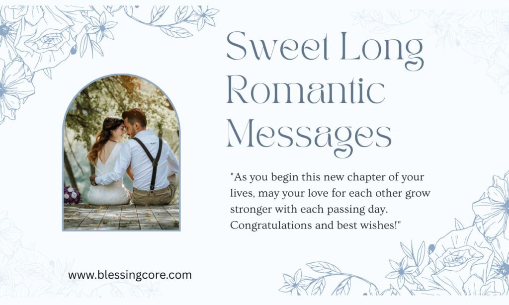 Sweet Long Romantic Messages