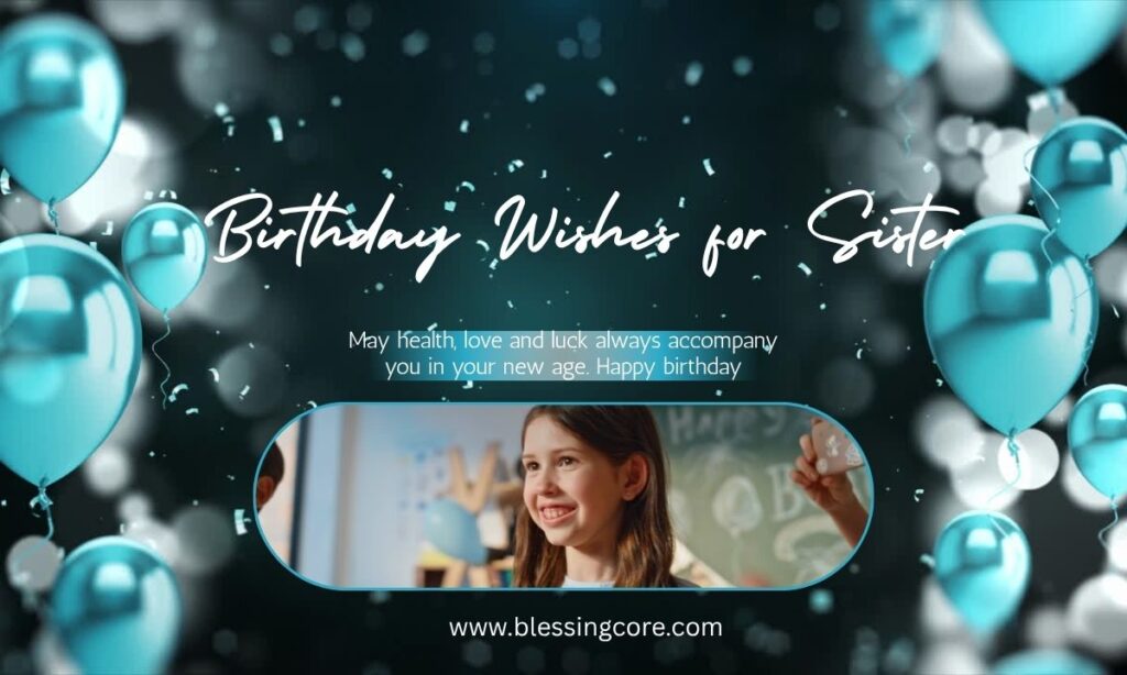Birthday Wishes for Sister