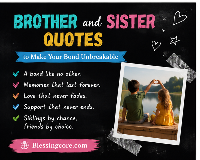 Brother and Sister Quotes