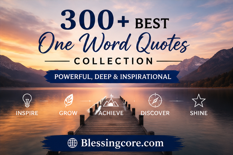 One Word Quotes