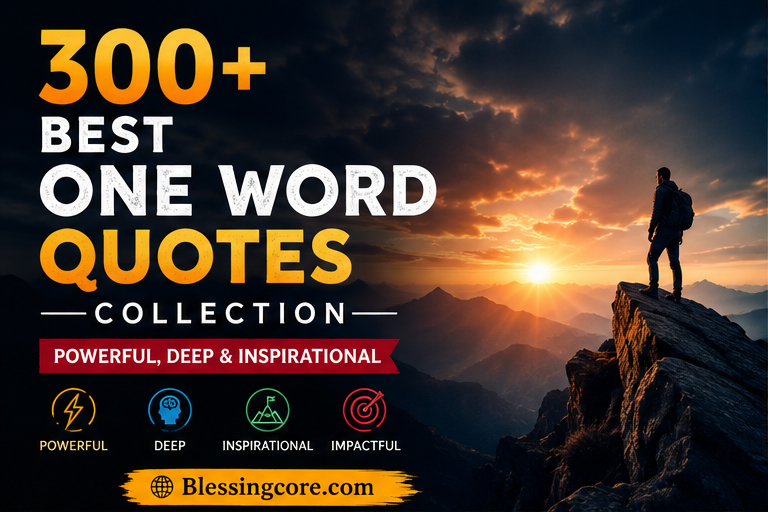 One Word Quotes