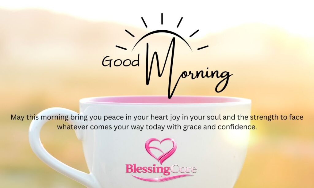 Good Morning Blessings
