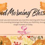 Good Morning Blessings