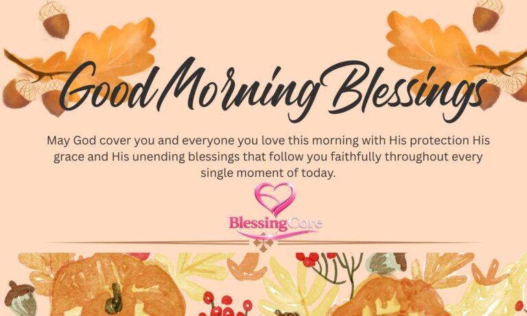 Good Morning Blessings