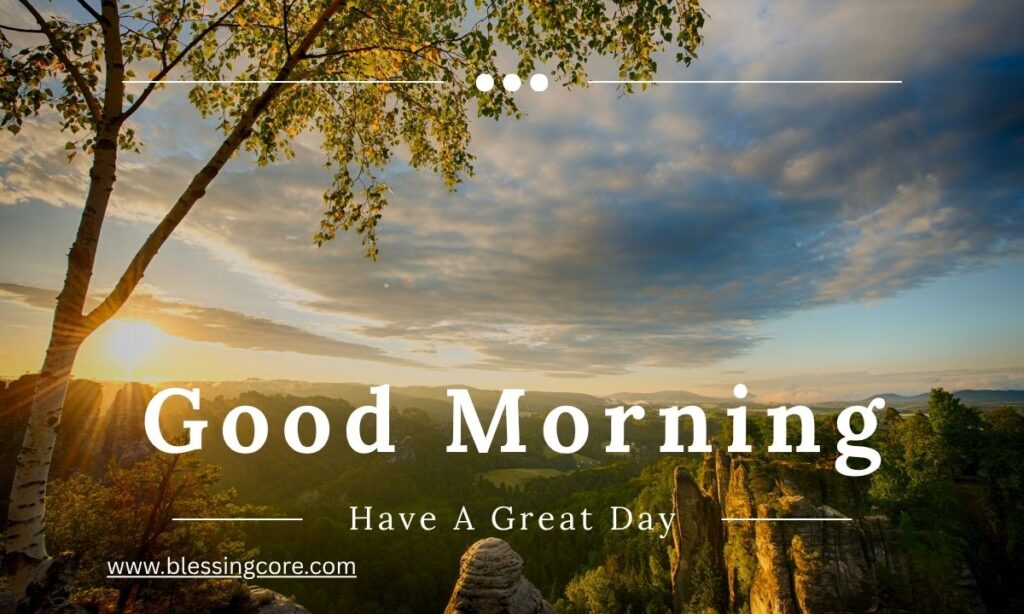 good morning paragraphs