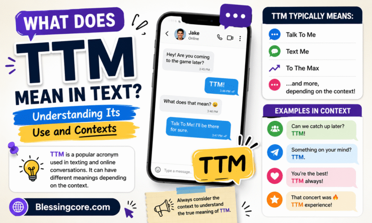 TTM Mean in Text