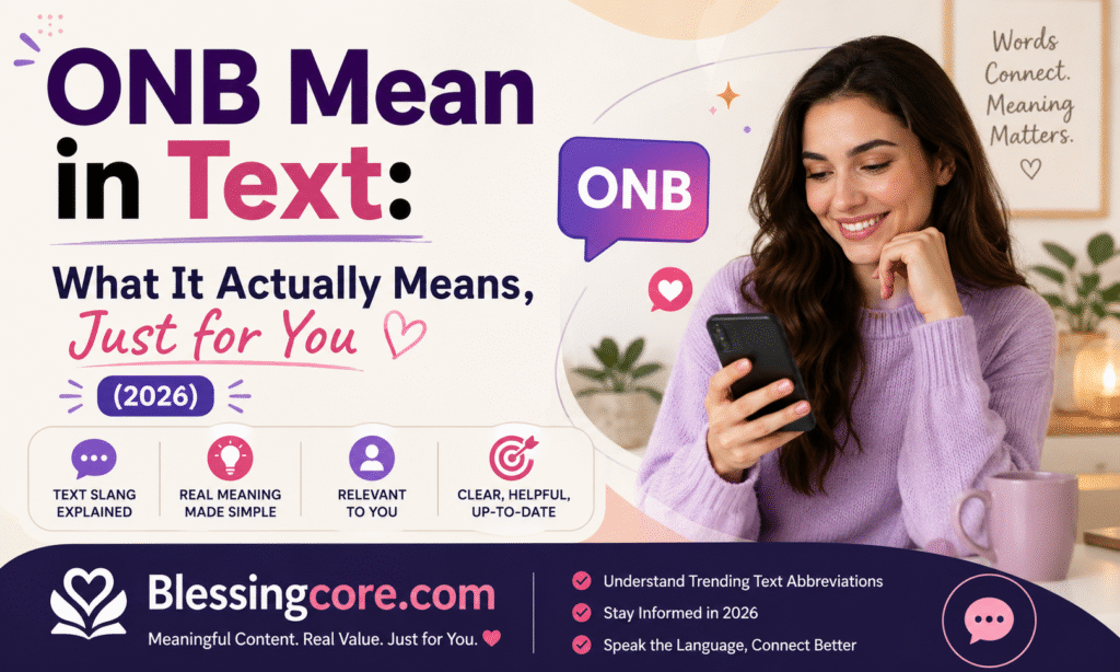 ONB Mean in Text