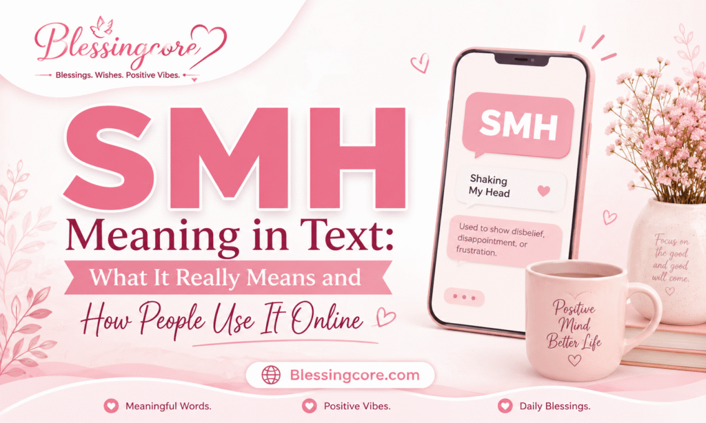 SMH Meaning in Text