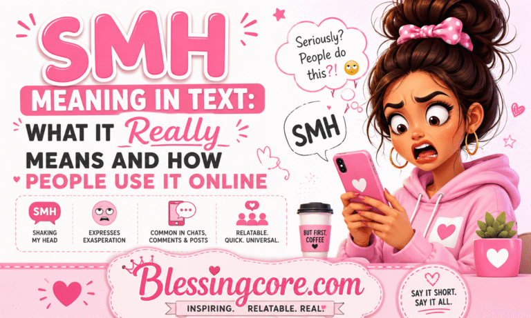 SMH Meaning in Text