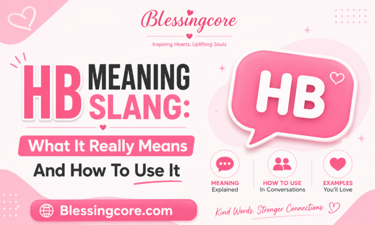 HB Meaning Slang