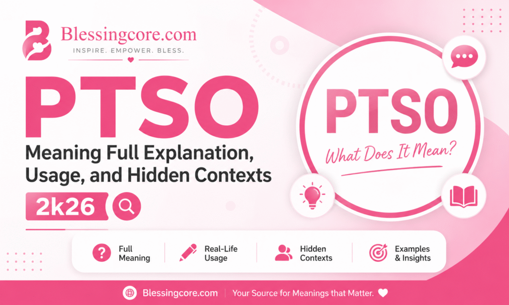 PTSO Meaning 