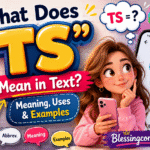 TS mean in text