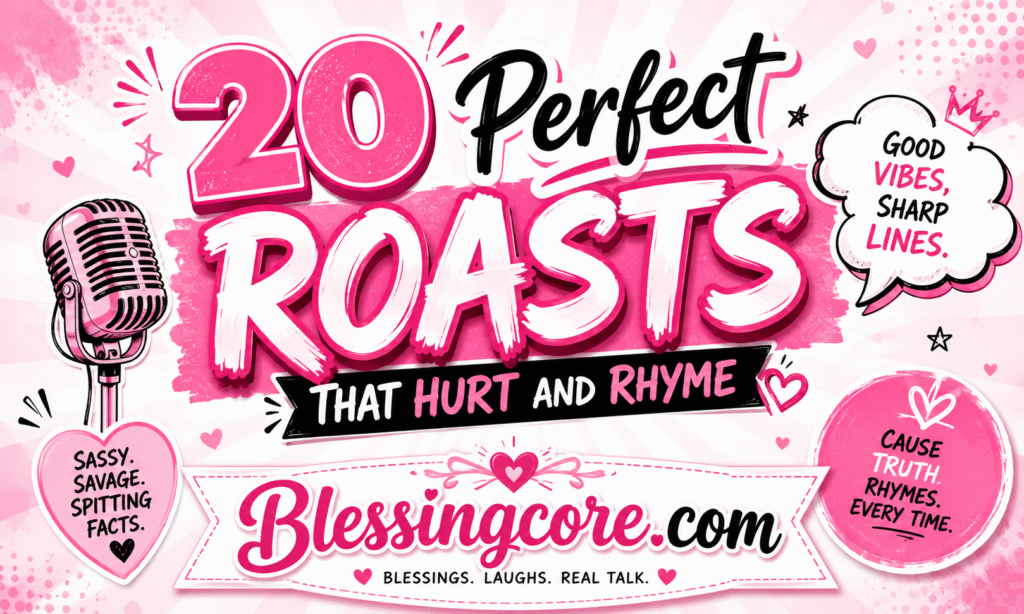 Perfect Roasts That Hurt and Rhyme