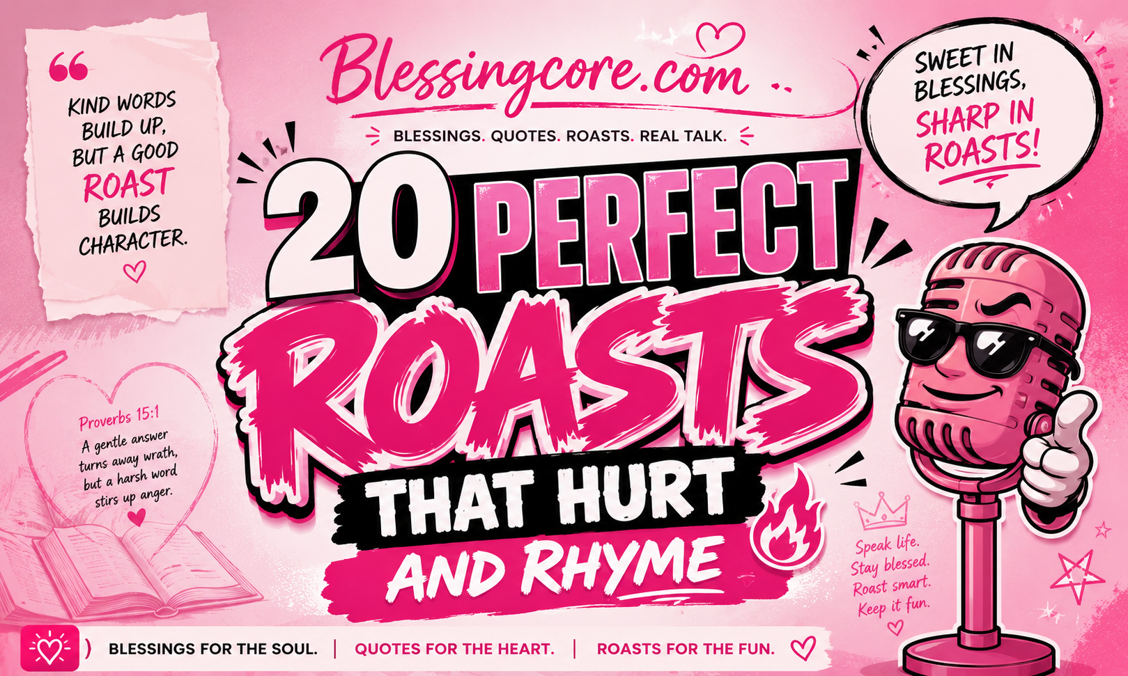Perfect Roasts That Hurt and Rhyme