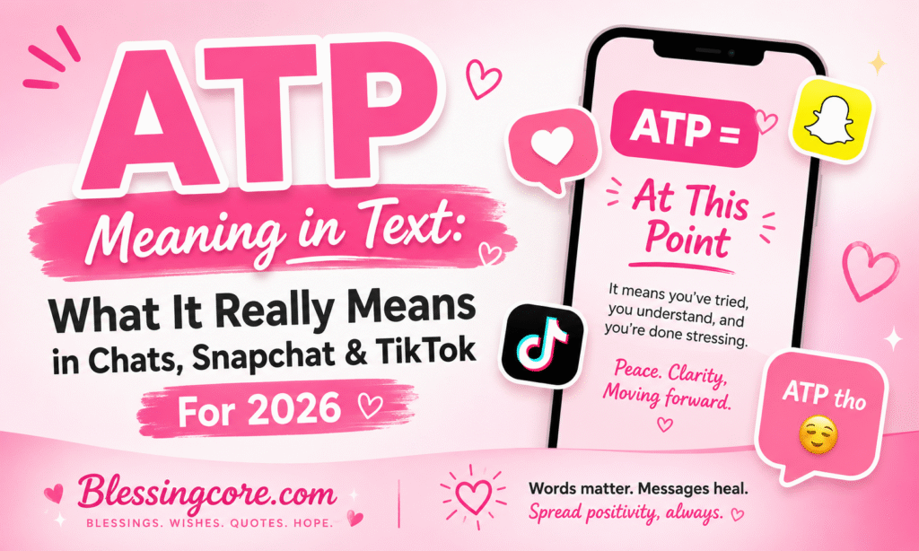 ATP Meaning in Text