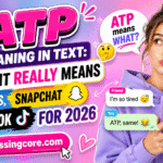 ATP Meaning in Text